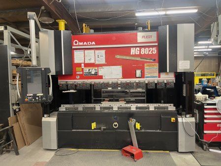Amada HG-8025-15 89 tons press force