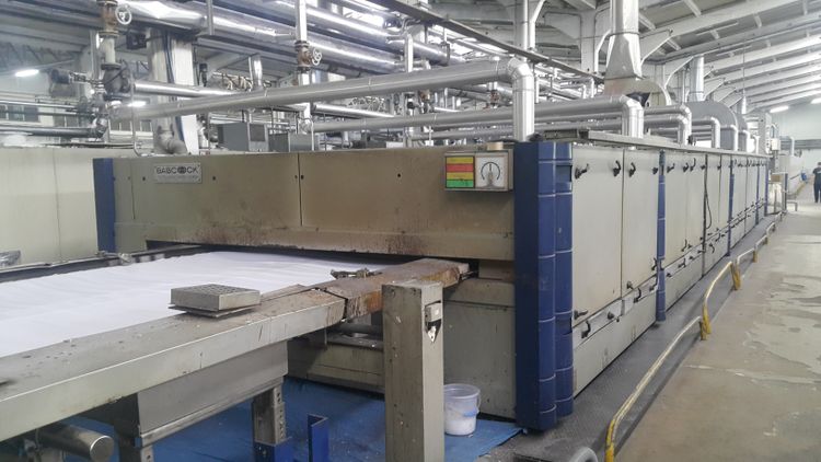 Babcock Stenter 220 cm max ww 6 chambers with inverter PLC