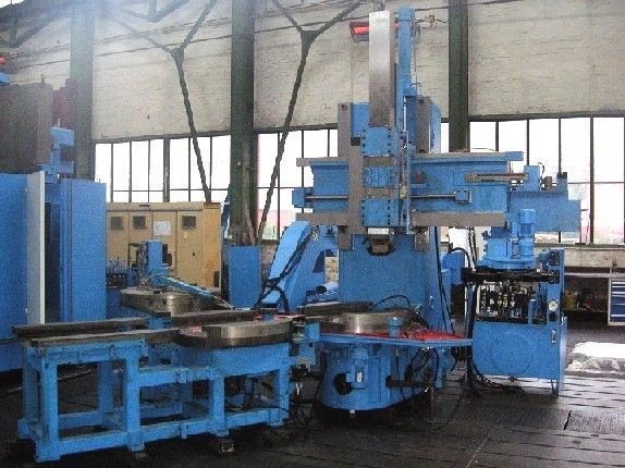 TOS SIEMENS 802D CNC-control Max. 2000 mm/min SKJ 12 2 Axis CNC  	Vertical Turret Lathe - Single Column