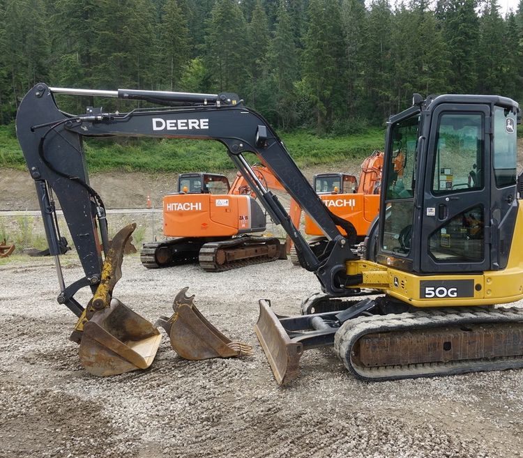 John Deere 50G Tracked Excavator