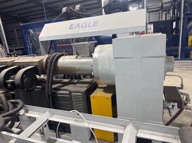 Eagle HDPE Dual Single Screw Pipe Extrusion Line