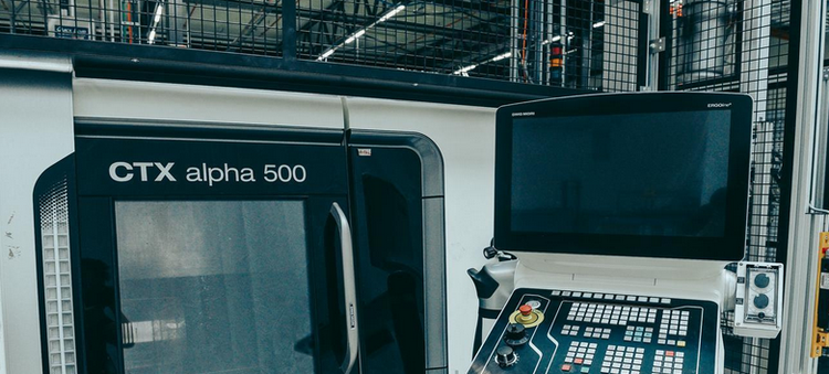 DMG CNC Control 6000 rpm MORI CTX alpha 500 2 Axis