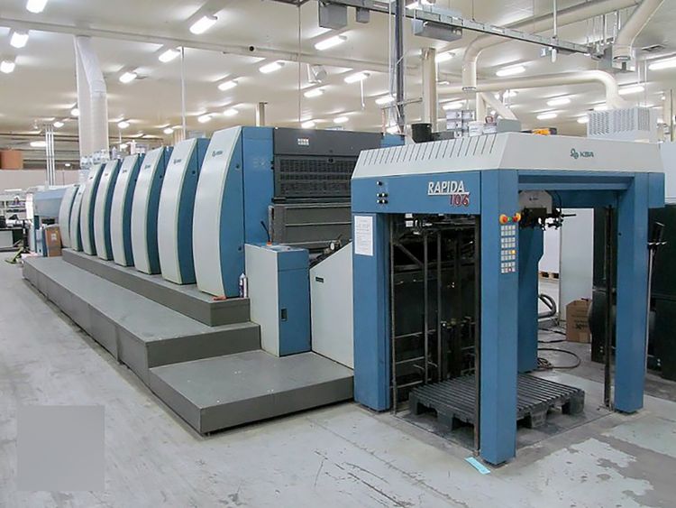 KBA Rapida 106-6+L CX 740×1'060 mm