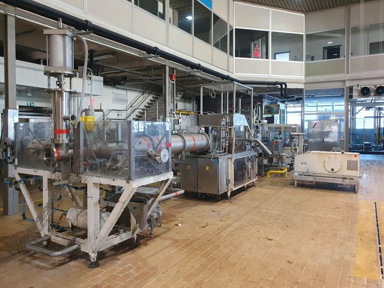 Bock & Son DKS Margarine filling, wrapping and packing line