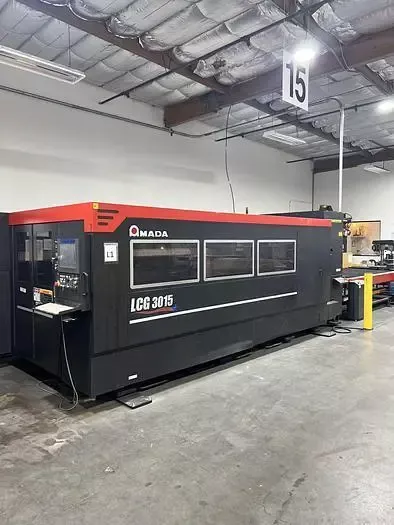 Amada LCG 3015 CNC Control