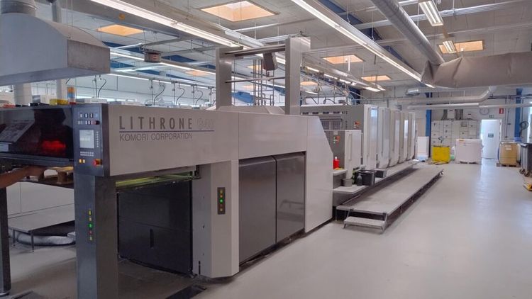Komori Lithrone GL-540+C 72x103 cm
