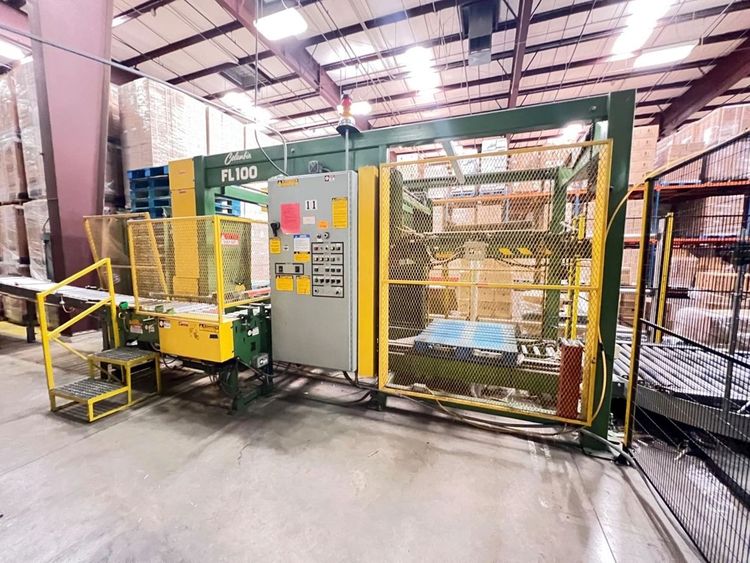 Columbia FL 100-LRFD Low Level Case Palletizer