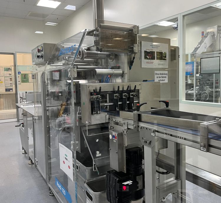Noack, Romaco N920 + C150 + PEWOPACK250 + CT2000 Blister Line