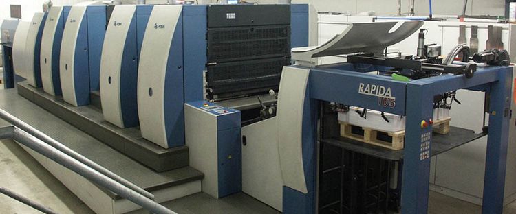 KBA Rapida 105-4 SW 740 1050mm