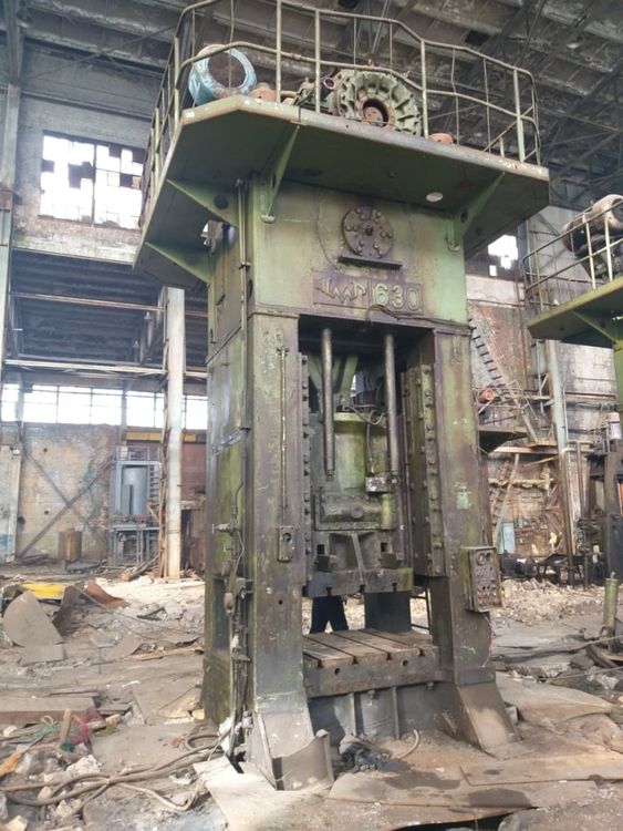 TMP, Voronezh Trimming press K9538 630 ton