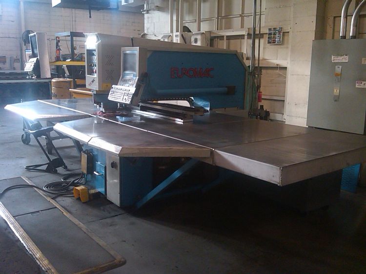 Euromac ZX1000/30  Hydraulic Punch Press 30 US Tons
