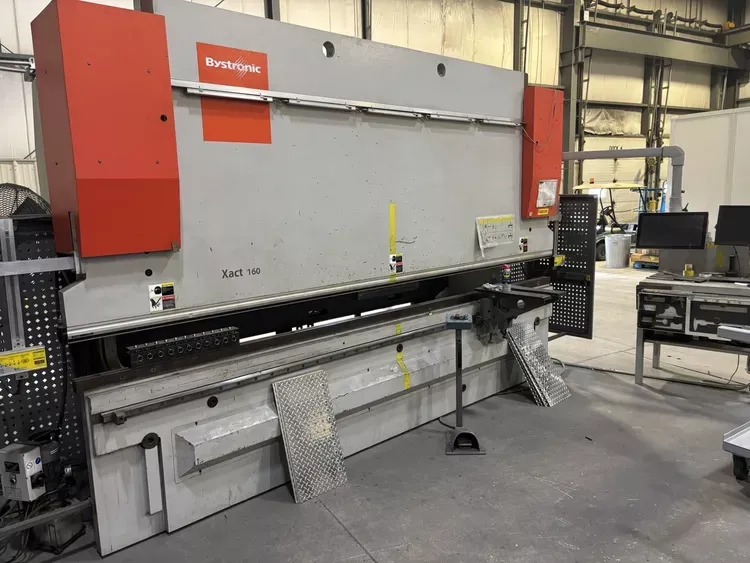 Bystronic Xact 160 CNC Hydraulic Press Brake 176 Ton