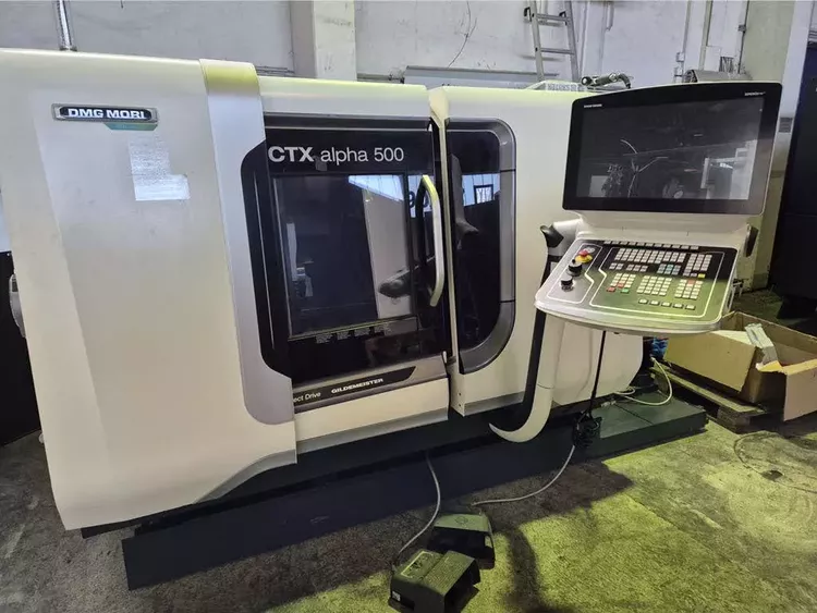 DMG Siemens 840D sl 5500 rpm MORI CTX alpha 500 V6 3 Axis