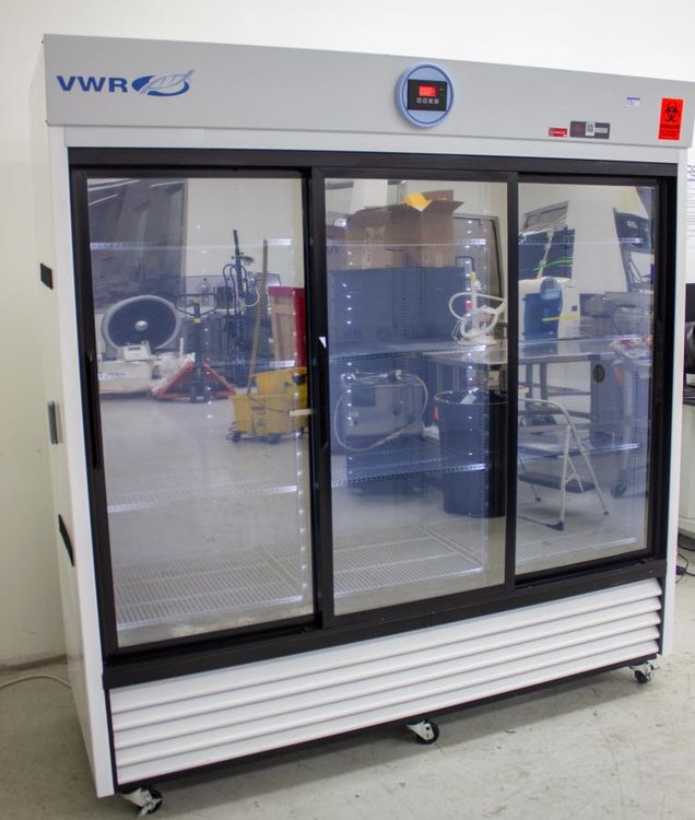VWR HCCS-69 Triple Sliding Glass Door Chromatography Refrigerator