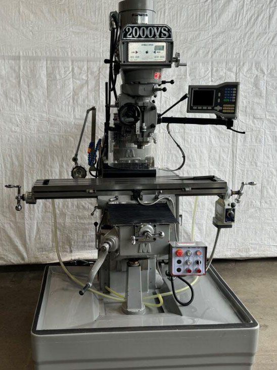 Europa Milltech 2000 VS Turret Milling Machine 3500 rpm