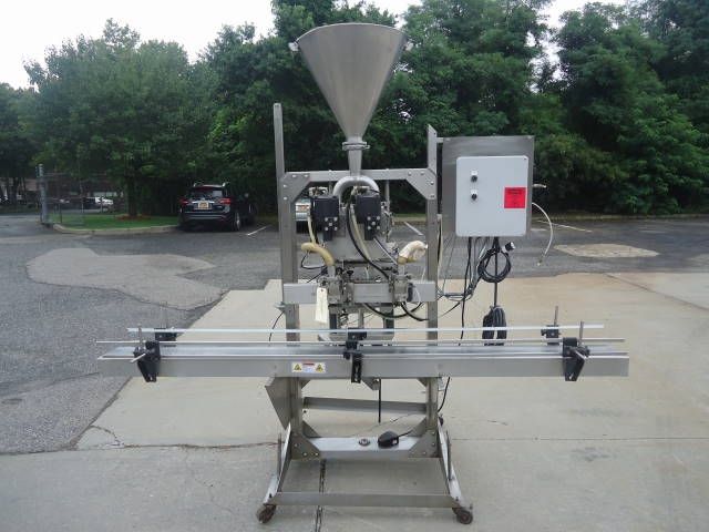 E-Pack Pneumatic Two Head Piston Filler