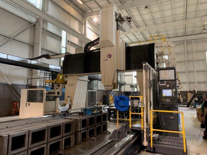 Cincinnati U5 1500 5 Axis CNC Gantry Mill 5  Axis