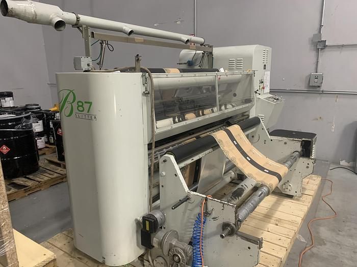 Sage B87 Taglierina Duplex Slitter Rewinder