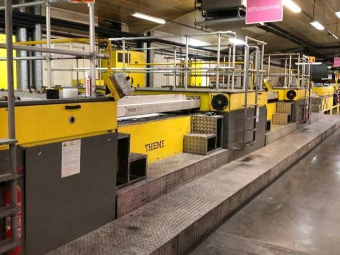 Thieme 5070 Automatic Screen printing machine