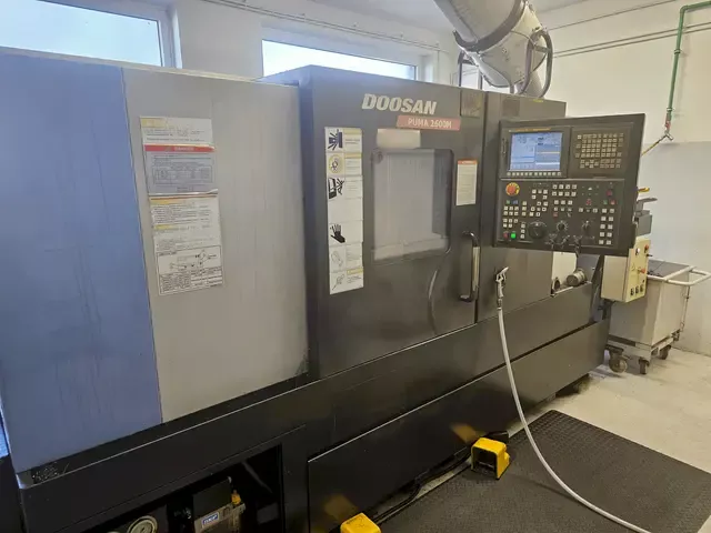 Doosan FANUC     Model: I series 3500 1/MIN Puma 2600M 3 Axis