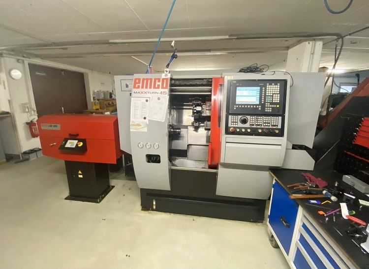 Emco Sinumerik 840D Siemens 6.300min/-1 MaxxTurn 45 4 Axis