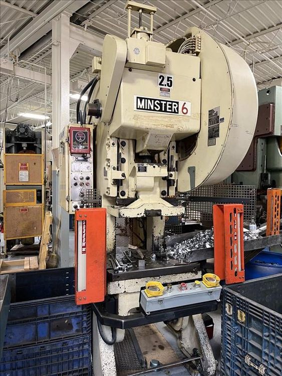 Minster 6SS OBI Flywheel Press 60 Ton