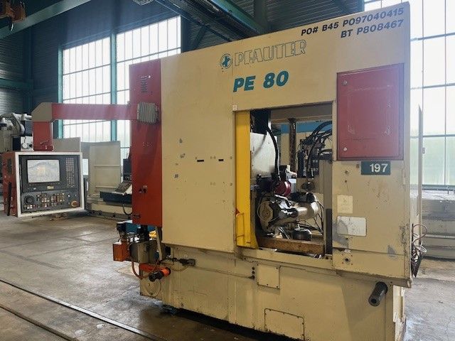 Pfauter PE80 Variabl CNC Gear Hobbing Machine