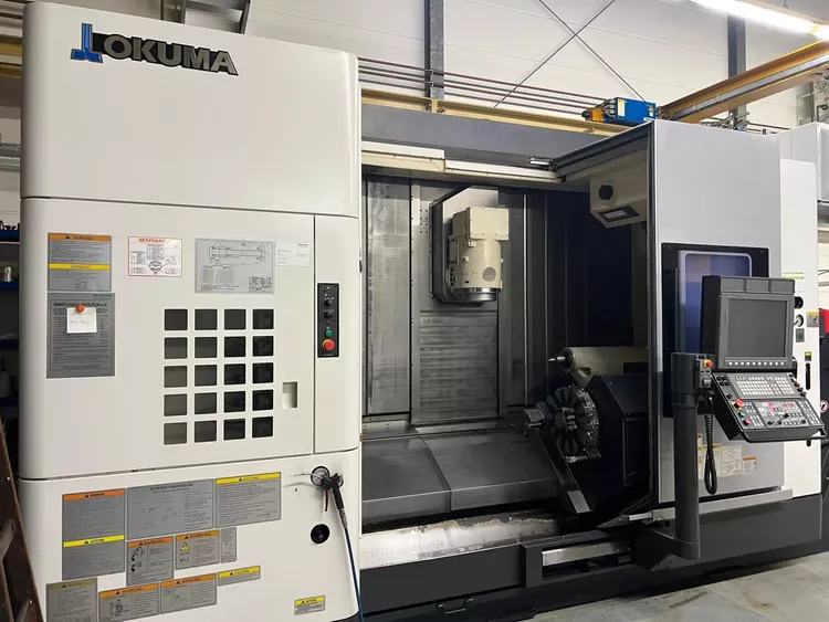 Okuma Control OSP P300S 3,000 rpm MULTUS U4000 2 SC 1500 6 Axis