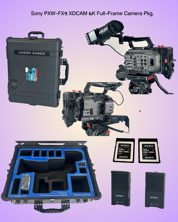 Sony PXW-FX9 XDCAM 6K Full-Frame Camera Pkg