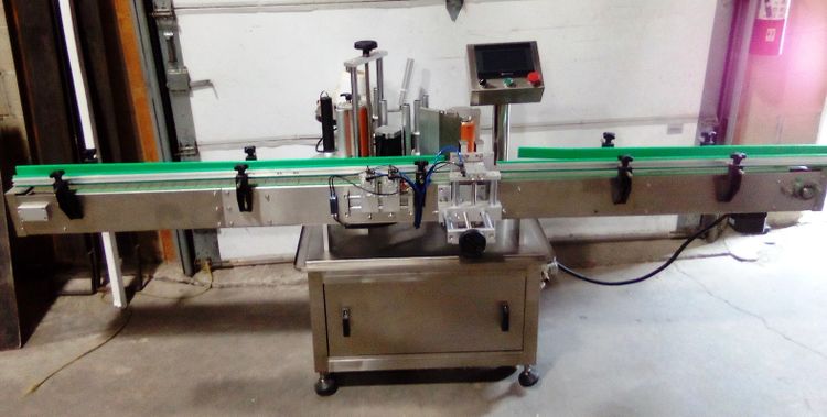 Automatic Wraparound Bottle Labeler