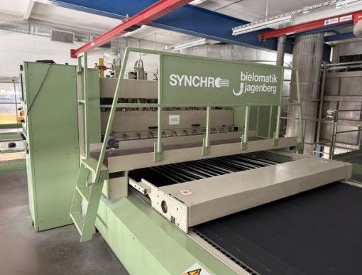 3 Bielomatik, Jagenberg 2.160 mm ( 1x ) - 2200 mm ( 2x) synchro sheet cutters