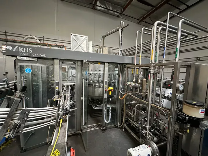 KHS Innofill DVD 30 w/ PSA Seamer