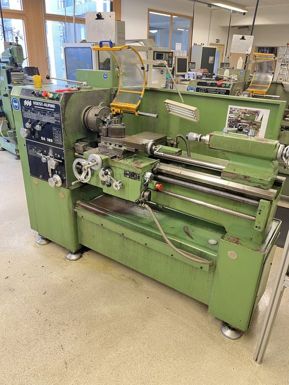 Voest-Alpine Engine Lathe Variable Speed DA180