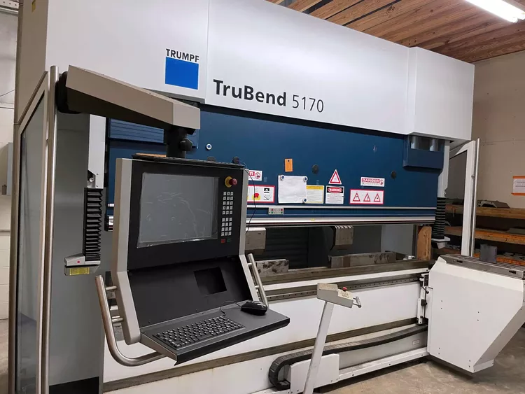 Trumpf Trubend 5170 187 tons