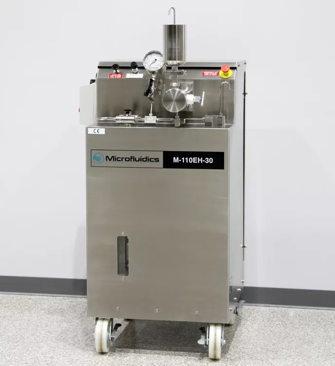 Microfluidics M-110EH-30 Electric-Hydraulic Microfluidizer Processor Homogenizer