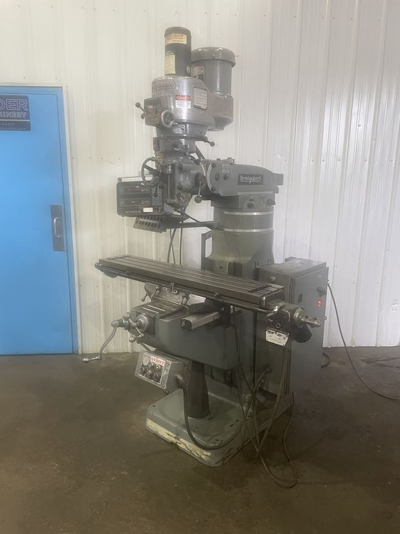 Bridgeport 2 HP RAM TYPE VERTICAL MILL 4200 RPM