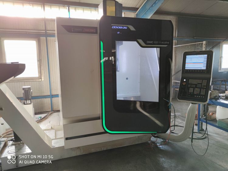 DMG, Mori Seiki DMC 635 V ECOLINE 4 Axis