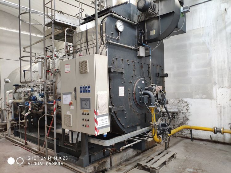 Bono 8T/hr steam boiler18 bar  almost as new, price for quick sale !