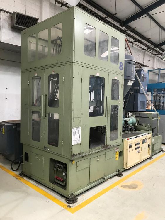 Aoki SBIII-250LL-50 PET One Step Stretch Blow Molding Machine 50 T