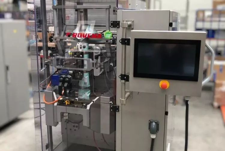 Rovema VPR 250, Vertical form fill and seal machine
