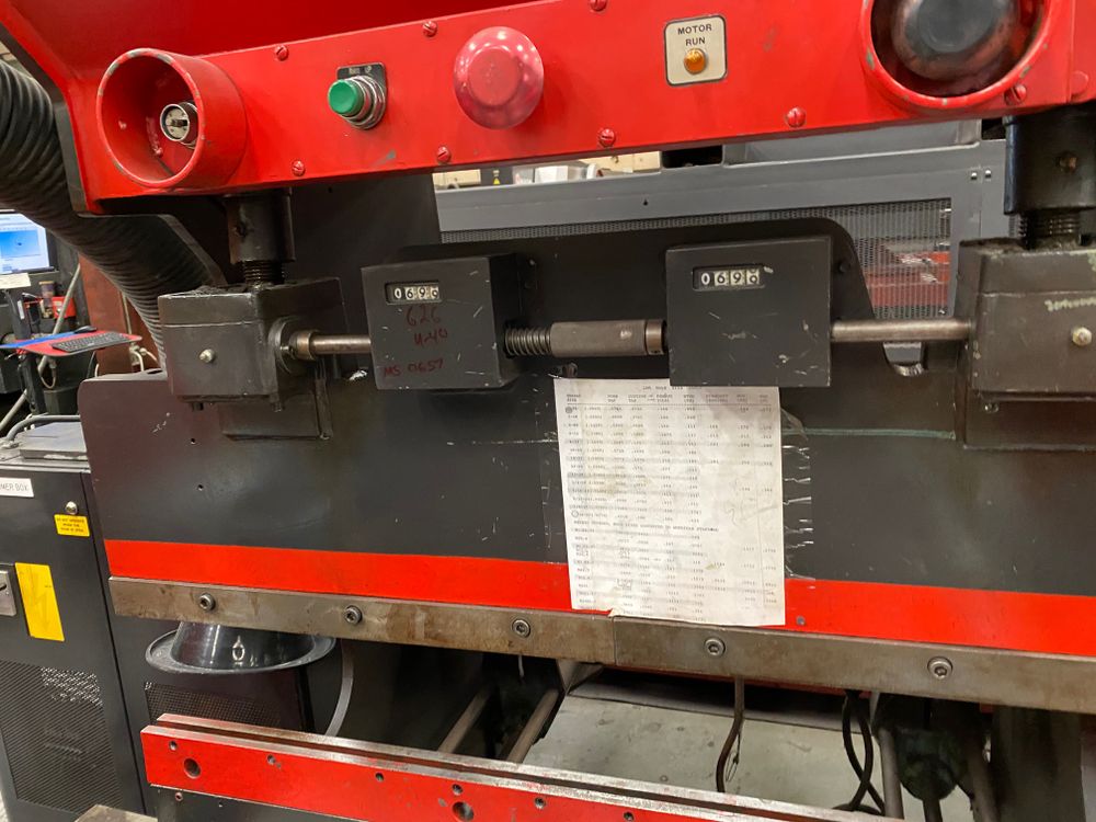 Wysong H2052 MECHANICAL PRESS BRAKE 20 Ton