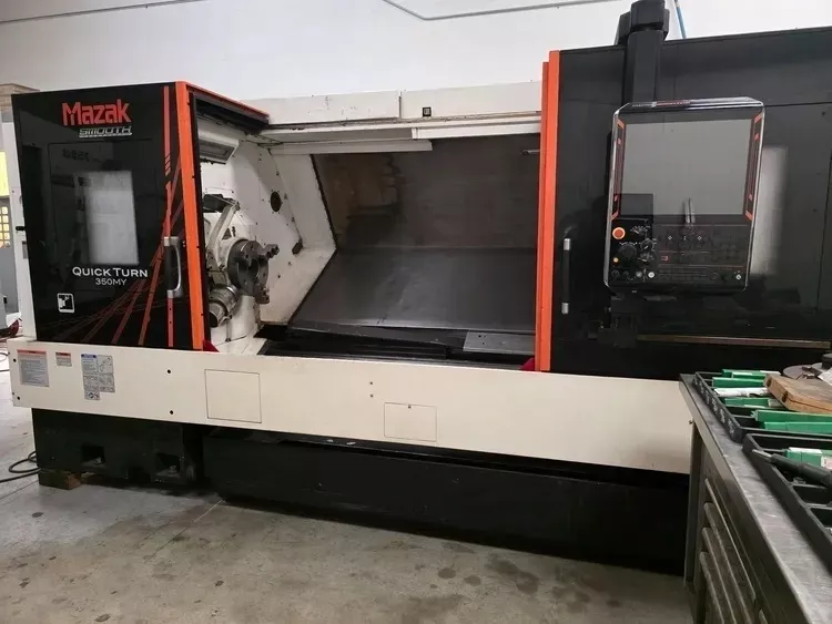 Mazak MAZATROL SMOOTH CNC 3,300 RPM NEXUS QTN 350 MY 4 Axis
