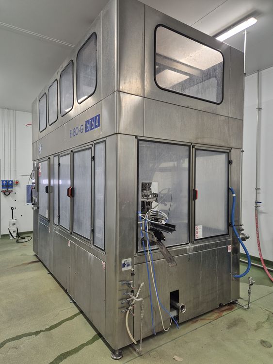 Filling Systems E-ISO-G 16 16 4 Carbonated Glass Bottle Rinser Filler Capper