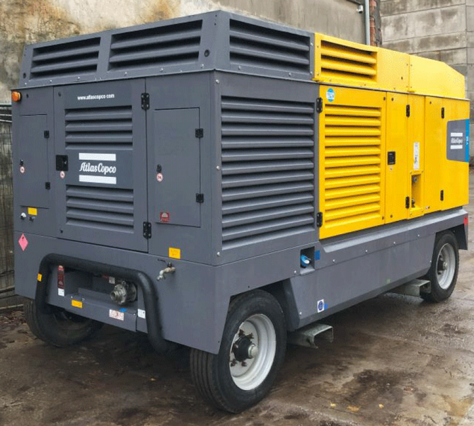 Atlas Copco Y35 DrillAir Pressure range 22-35 bar