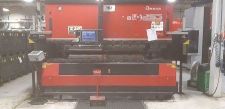 Amada FBD1253NT, "UP-ACTING" CNC PRESS BRAKE 138 Ton