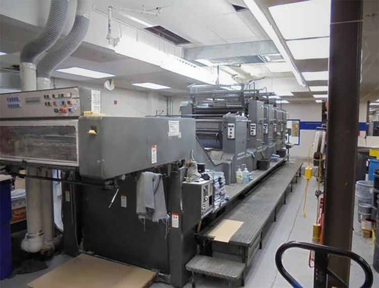 Heidelberg SM 102 VP L 28"x40'