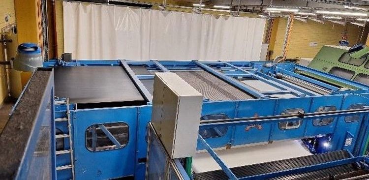 Autefa CL4002 + WebMax Crosslapper