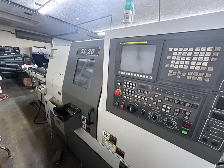 Samsung CNC Controller 4,000 RPM SL20 CNC Lathe 2 Axis