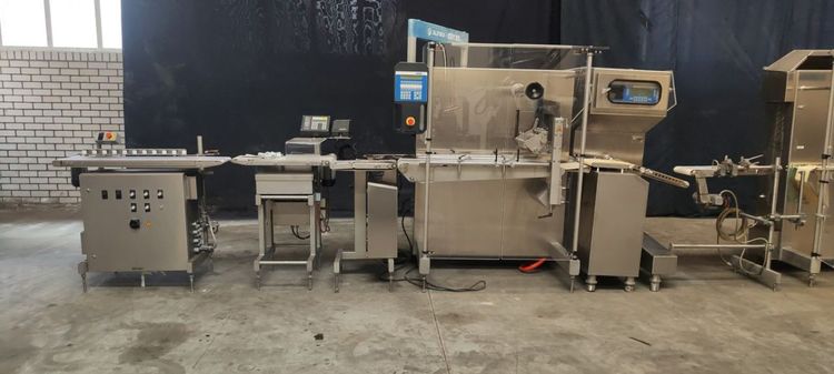 Alpma CUT 23 Complete cheese logs cutting and packaging line