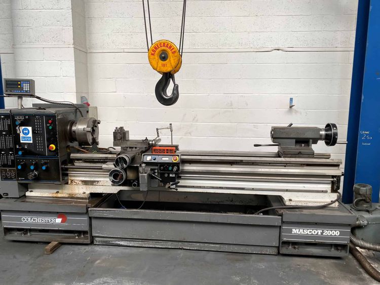 Colchester Engine Lathe 2000 RPM MASCOT 2000